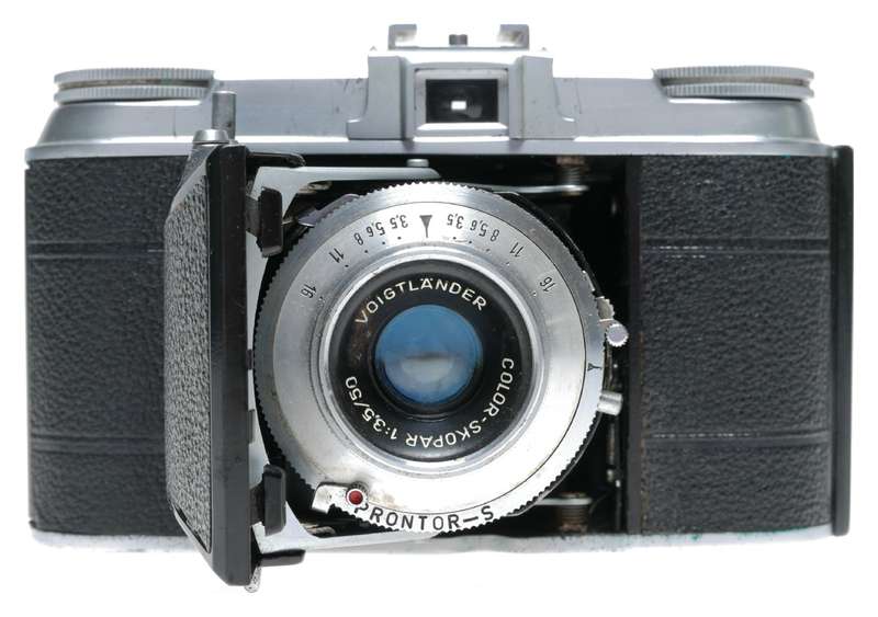Voigtlander Vito II Folding Camera Prontor-S Color Skopar 3.5/50