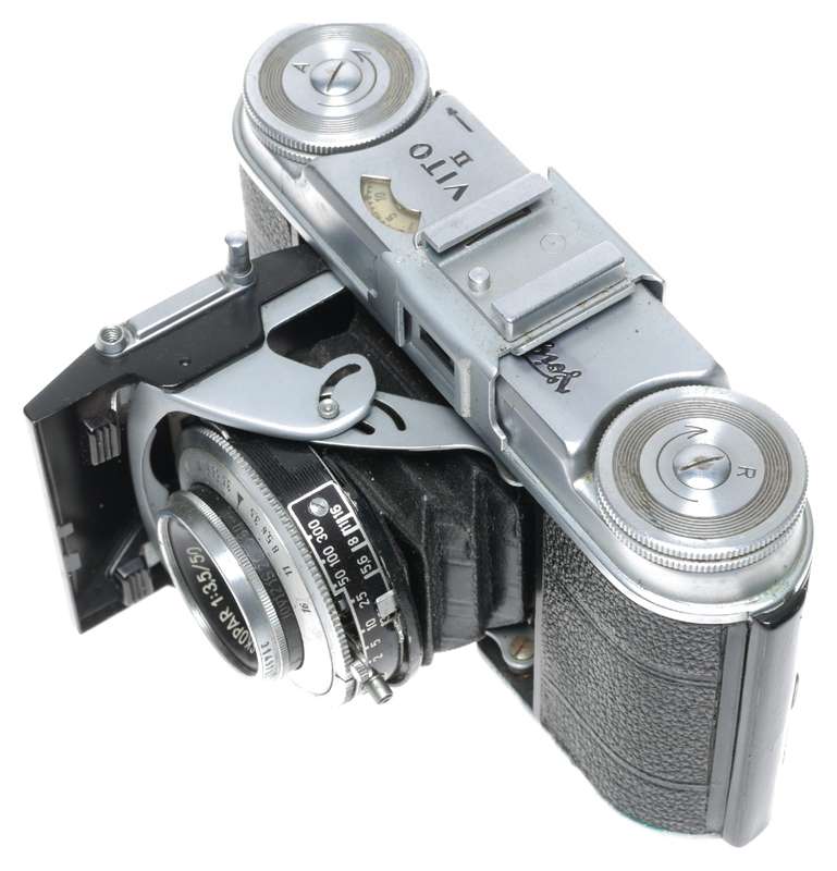 Voigtlander Vito II Folding Camera Prontor-S Color Skopar 3.5/50