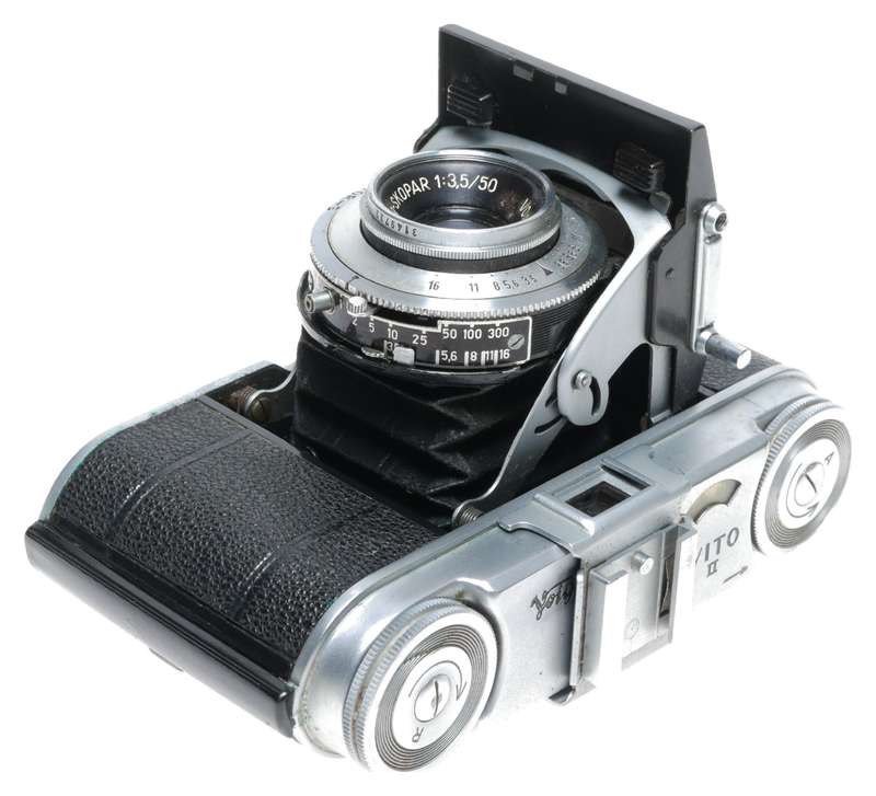 Voigtlander Vito II Folding Camera Prontor-S Color Skopar 3.5/50
