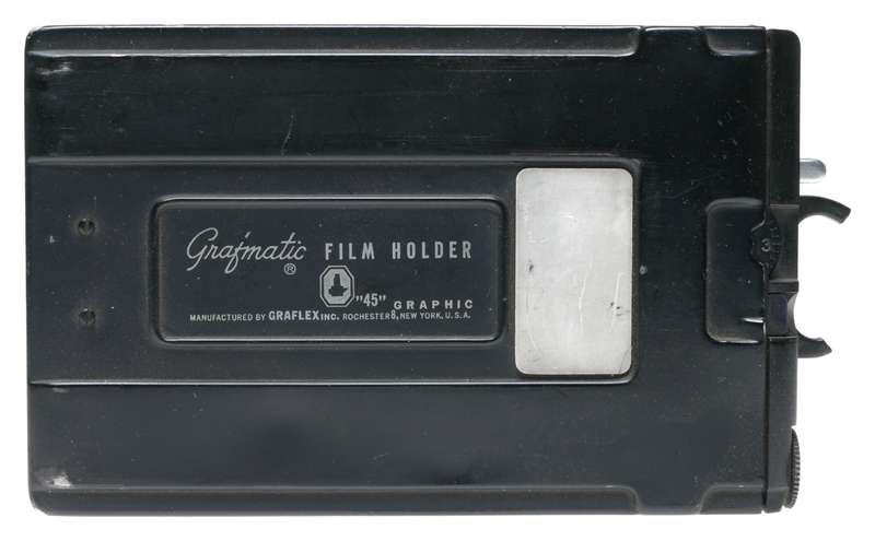 Graflex 4x5 Press Camera Cut Sheet Film Holder Grafmatic 45 Graphic