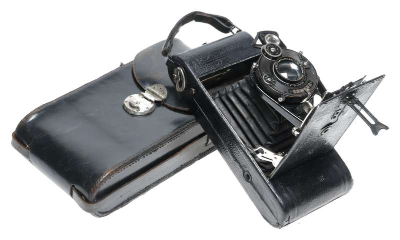 Voigtlander Rollfilm Camera 6.5x11 No.147695 Skopar 1:4.5 F=10.5cm