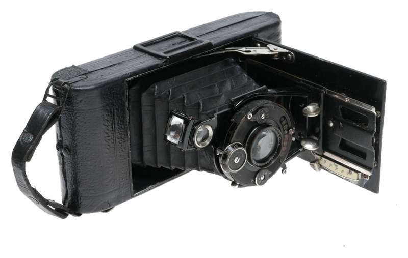 Voigtlander Rollfilm Camera 6.5x11 No.147695 Skopar 1:4.5 F=10.5cm