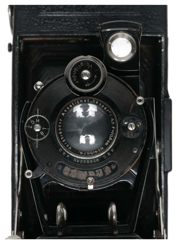 Voigtlander Rollfilm Camera 6.5x11 No.147695 Skopar 1:4.5 F=10.5cm
