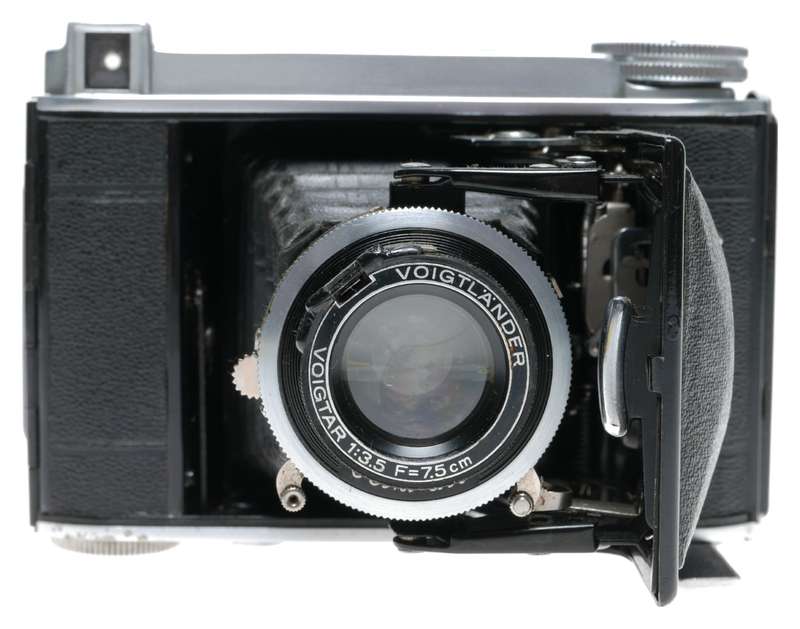 Voigtlander Baby Bessa Deluxe Model 46 No.2397649 Voigtar 1:3.5 F=7.5cm