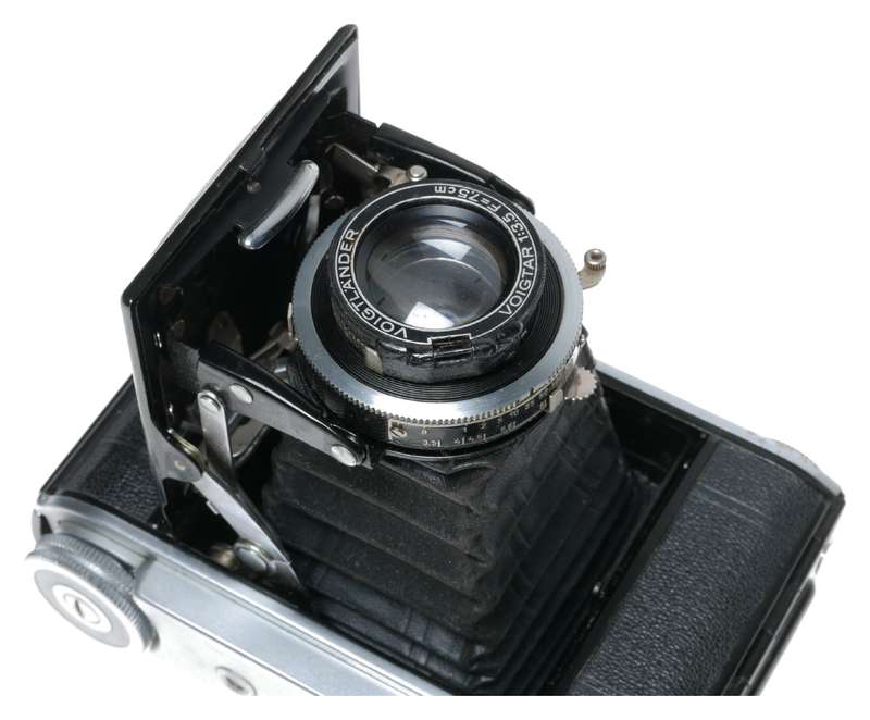 Voigtlander Baby Bessa Deluxe Model 46 No.2397649 Voigtar 1:3.5 F=7.5cm