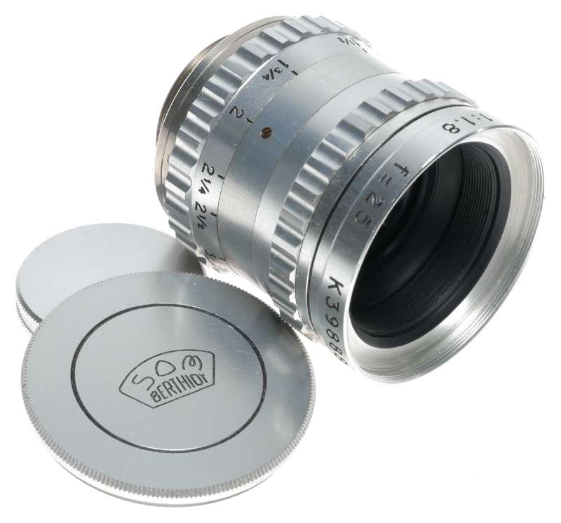 SOM Berthiot Lytar 1:1.8 f=25 Bolex H-16 C-Mount Lens K39888