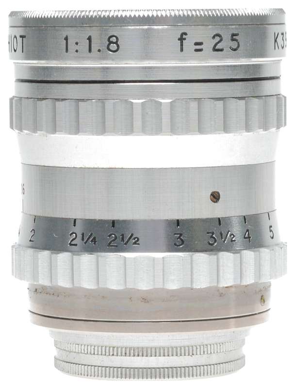 SOM Berthiot Lytar 1:1.8 f=25 Bolex H-16 C-Mount Lens K39888