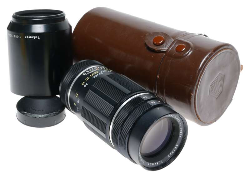 Asahi Takumar 5.6/200mm Telephoto Pentax Camera Lens Shade Hood