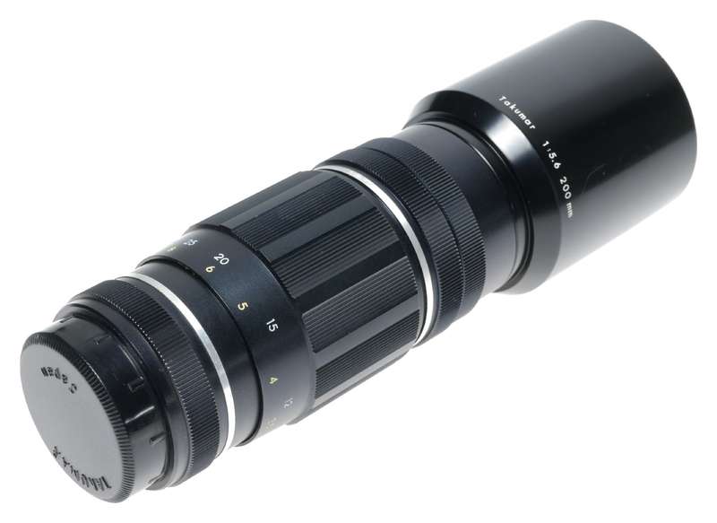 Asahi Takumar 5.6/200mm Telephoto Pentax Camera Lens Shade Hood