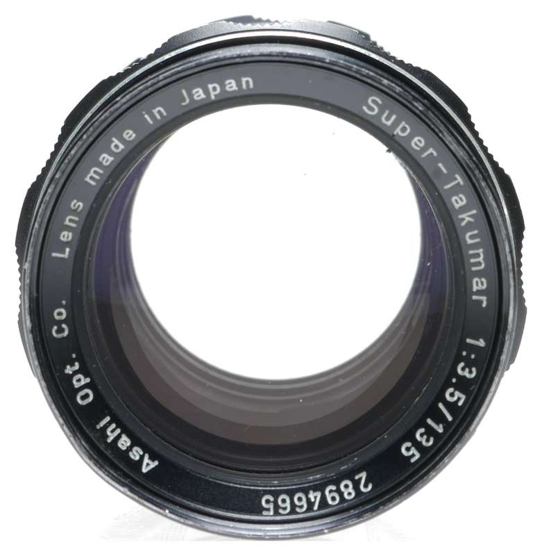 Asahi Pentax Super-Takumar 3.5/135mm Telephoto Camera Lens