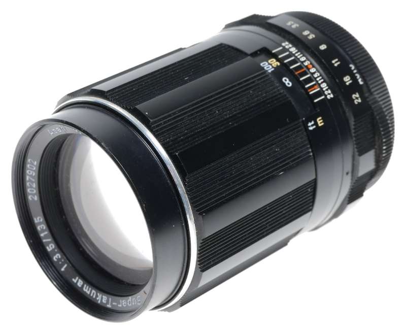 Asahi Super-Takumar 1:3.5/135 Pentax Camera Lens No.2027902