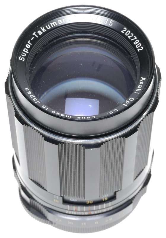 Asahi Super-Takumar 1:3.5/135 Pentax Camera Lens No.2027902