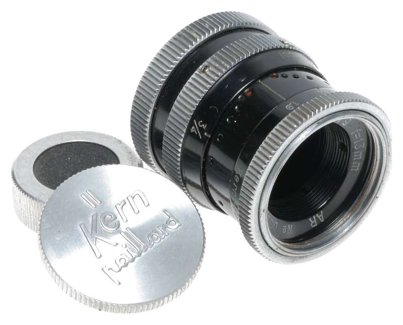 Bolex Yvar 1:1.9 f=13mm B8 Fix-Focus Cine Camera D-Mount Lens