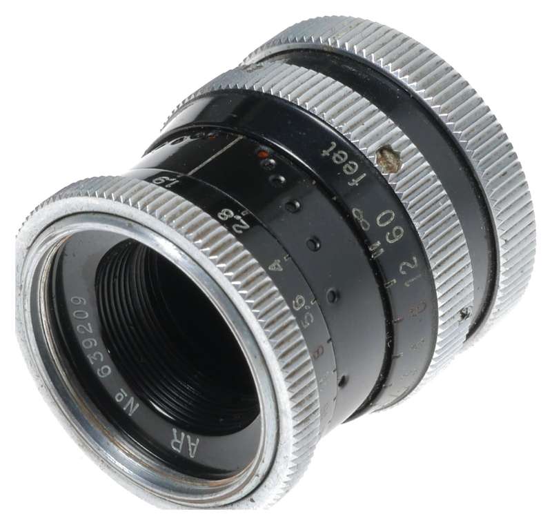 Bolex Yvar 1:1.9 f=13mm B8 Fix-Focus Cine Camera D-Mount Lens