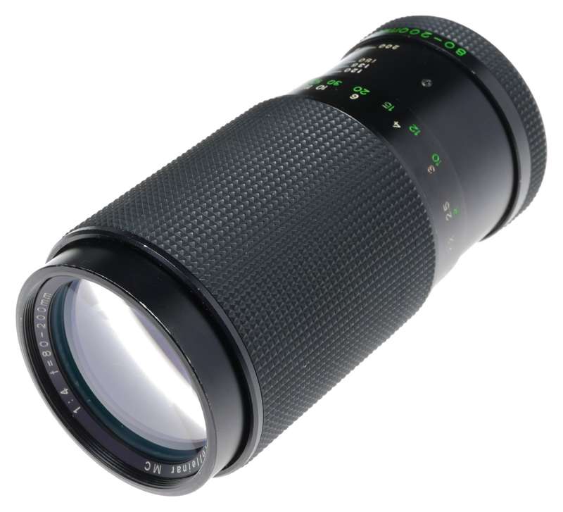 Rollei Zoom-Rolleinar MC 1:2 f=80-200mm Rolleiflex SL35 QBM Lens