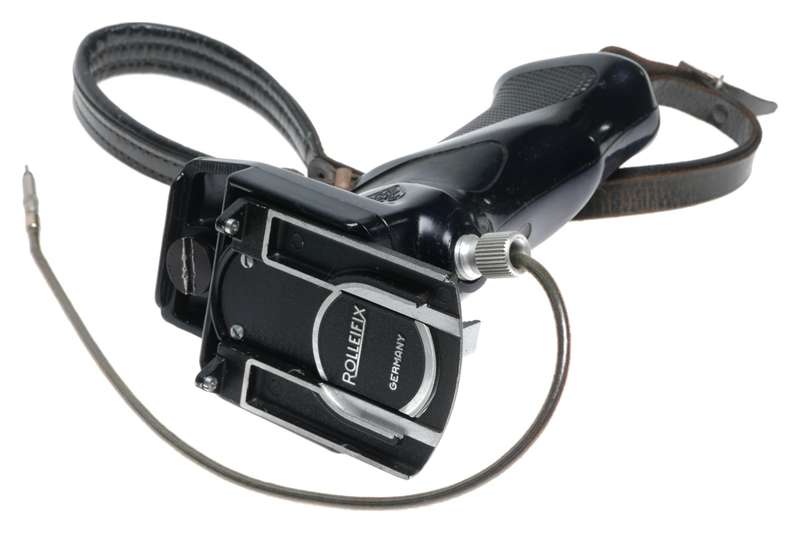 Rolleiflex TLR camera Pistol Grip Quick Release Plate trigger