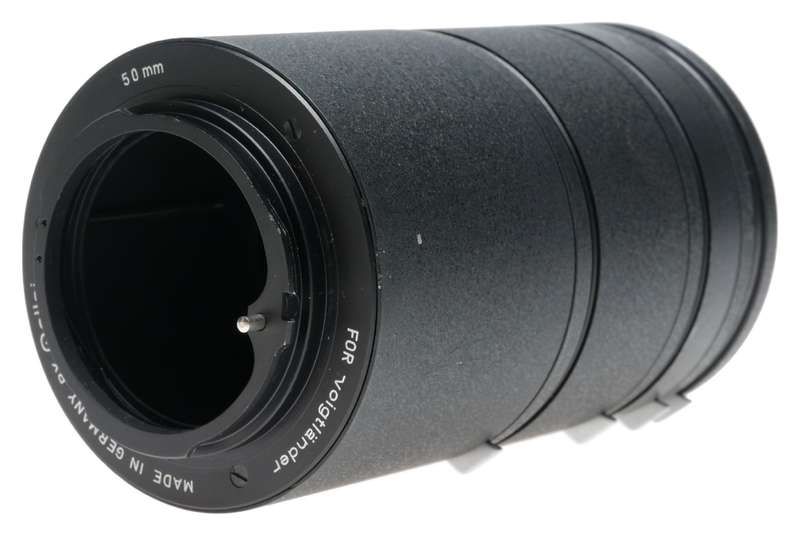 Rolleiflex 35SL Voigtlander VSL 50mm QBM Extension Rings Macro Tubes