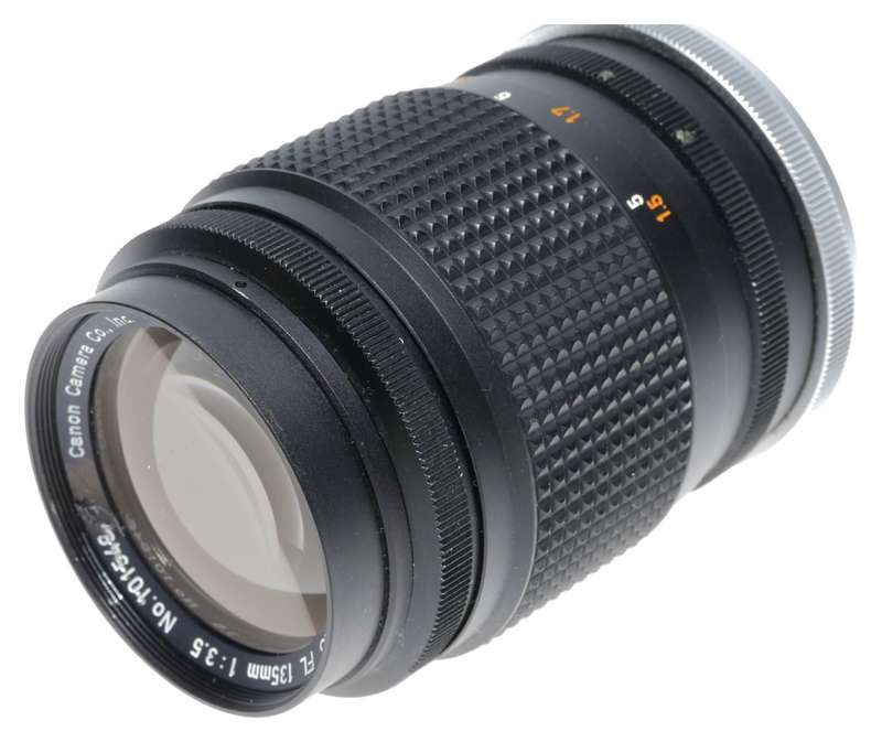 Canon FL 3.5/135 SLR Camera Telephoto Lens