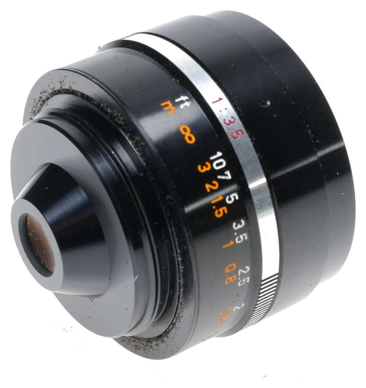 Canon EX Lens 35mm 1:3.5 Wide Angle for EXEE 35mm SLR Camera