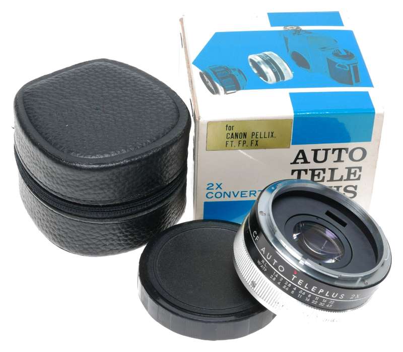 Canon Pellix FT FP FX CF Auto TelePlus 2x Converter