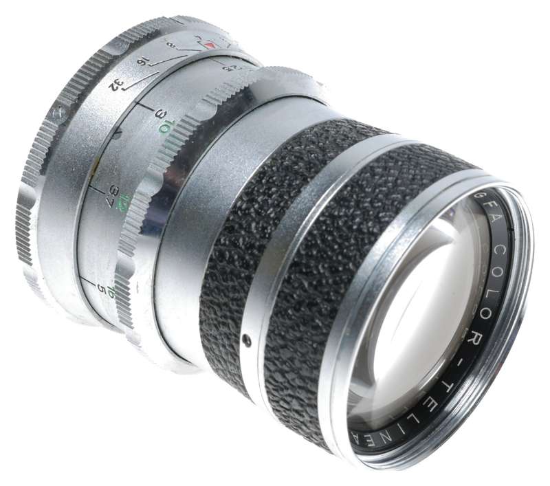 Agfa Color-Telinear 1:4/135 Telephoto Lens for Selectaflex Ambiflex