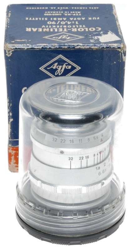 Agfa Color-Telinear 1:4/90 Telephoto Lens for Selectaflex Ambiflex