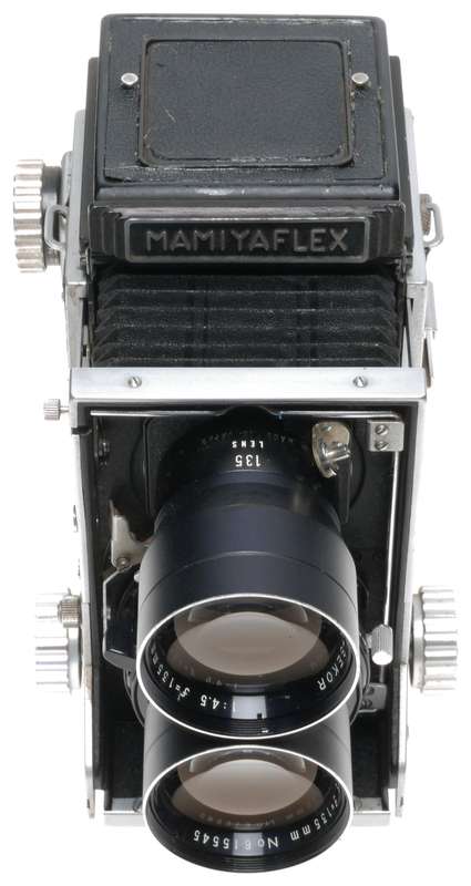 Mamiyaflex C2 Pro TLR Film Camera Sekor 4.5/135mm Portrait Lens