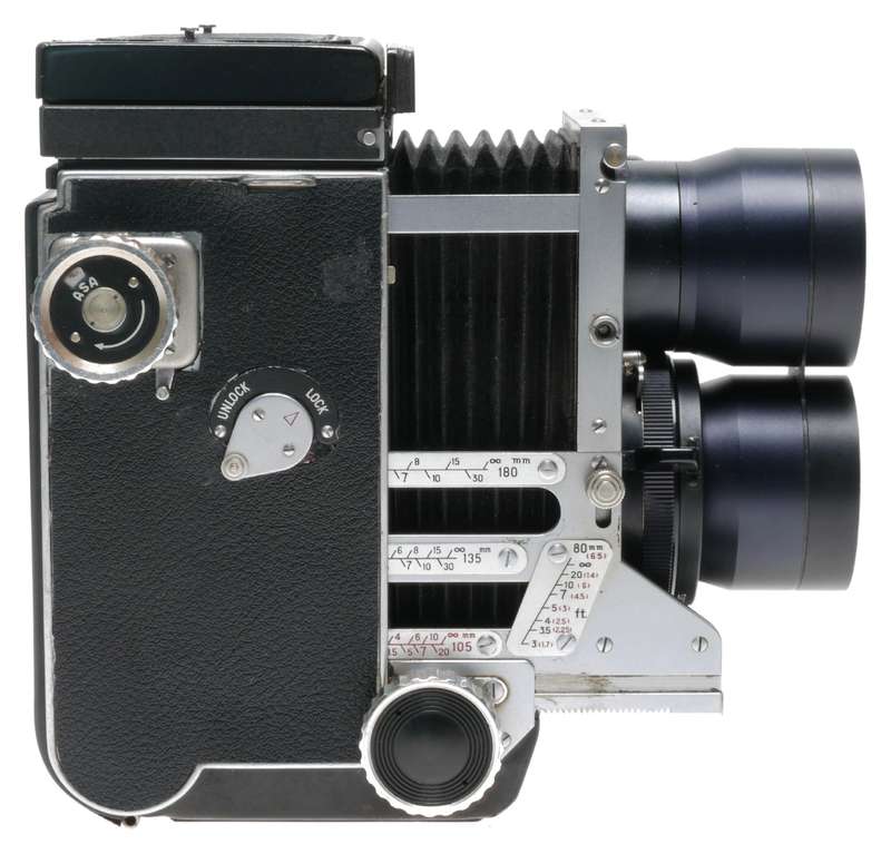 Mamiyaflex C2 Pro TLR Film Camera Sekor 4.5/135mm Portrait Lens