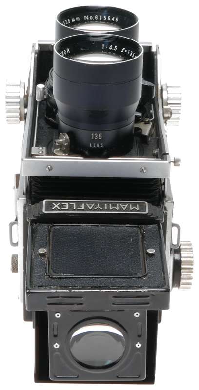 Mamiyaflex C2 Pro TLR Film Camera Sekor 4.5/135mm Portrait Lens