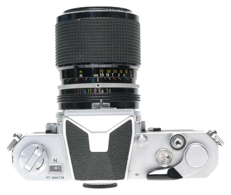 Nikon Nikkormat FTN SLR Camera Zoom-Nikkor 43-86mm 1:3.5 Lens