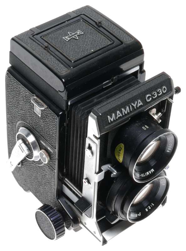 Mamiya C330 Professional f Blue Dot TLR Camera Sekor 2.8/80mm