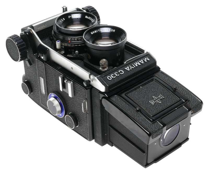 Mamiya C330 Professional f Blue Dot TLR Camera Sekor 2.8/80mm