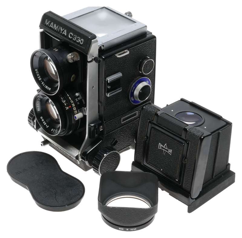 Mamiya C330 Professional f Blue Dot TLR Camera Sekor 2.8/80mm