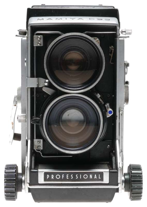 Mamiya C33 Professional TLR Camera Blue Dot Sekor 1:3.5 f=65mm