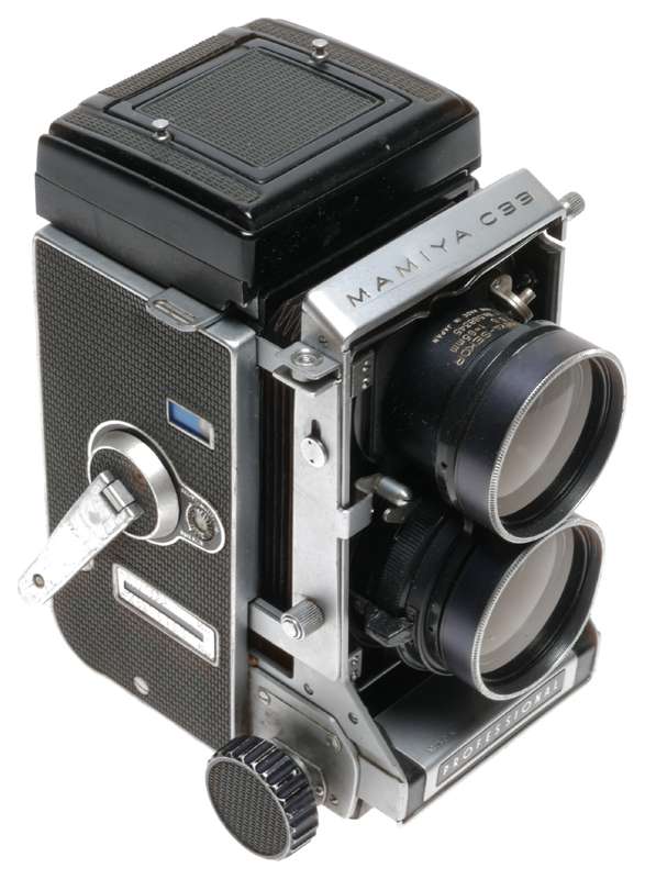 Mamiya C33 Professional TLR Camera Blue Dot Sekor 1:3.5 f=65mm