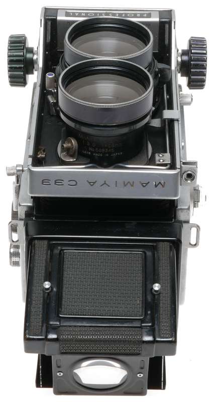 Mamiya C33 Professional TLR Camera Blue Dot Sekor 1:3.5 f=65mm