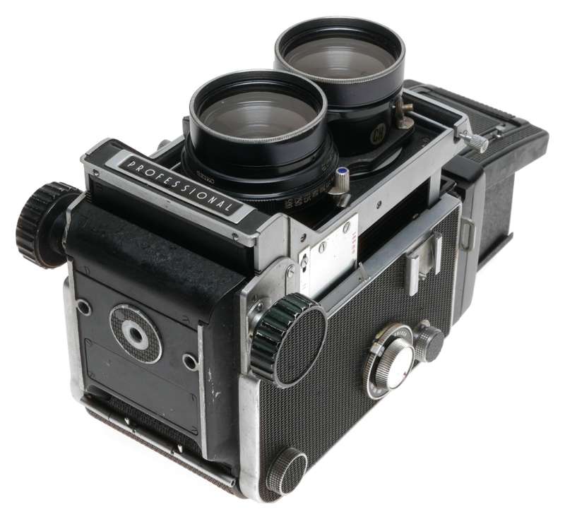 Mamiya C33 Professional TLR Camera Blue Dot Sekor 1:3.5 f=65mm