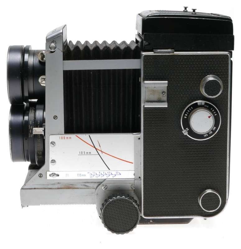 Mamiya C33 Professional TLR Camera Blue Dot Sekor 1:3.5 f=65mm