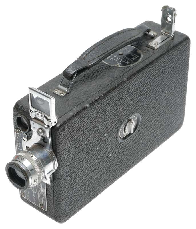 Kodak Cine Model K 16mm Spring Motor Movie Camera in Original Case