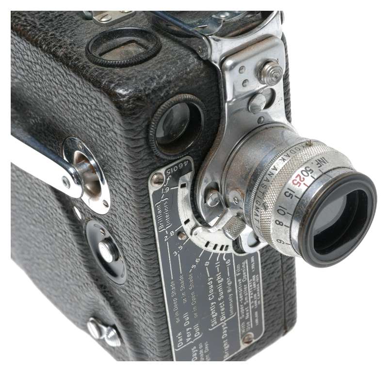 Kodak Cine Model K 16mm Spring Motor Movie Camera in Original Case
