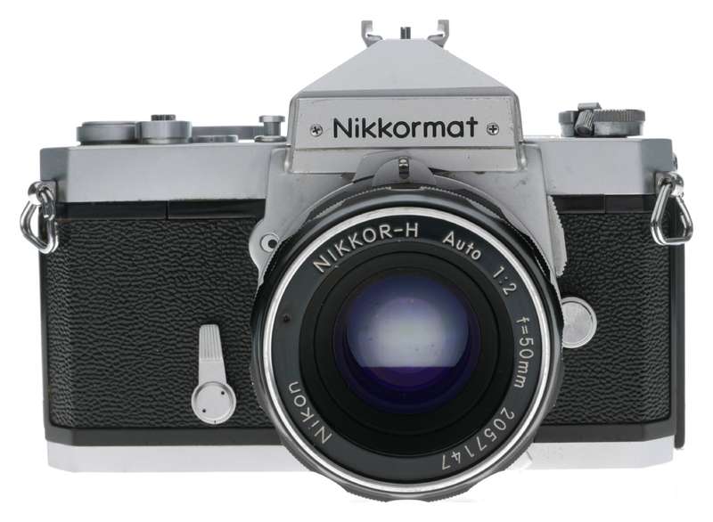 Nikon Nikkormat FTN SLR Film Camera Nikkor-H Auto 2/50 Lens