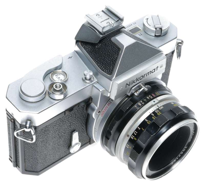 Nikon Nikkormat FTN SLR Film Camera Nikkor-H Auto 2/50 Lens