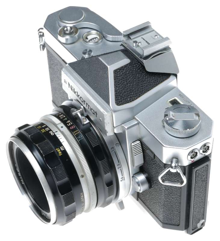 Nikon Nikkormat FTN SLR Film Camera Nikkor-H Auto 2/50 Lens