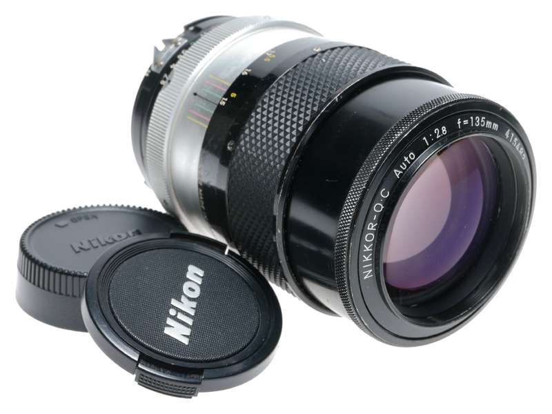 Nikon Nikkor-Q.C Auto 1:2.8 f=135mm Telephoto Lens 415483