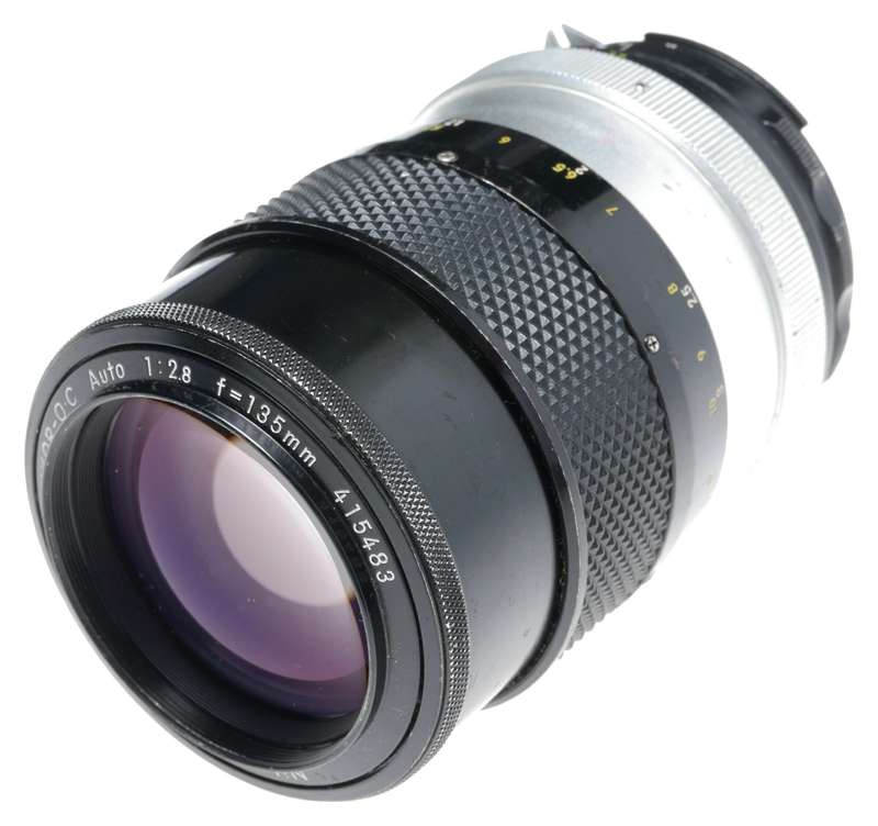 Nikon Nikkor-Q.C Auto 1:2.8 f=135mm Telephoto Lens 415483