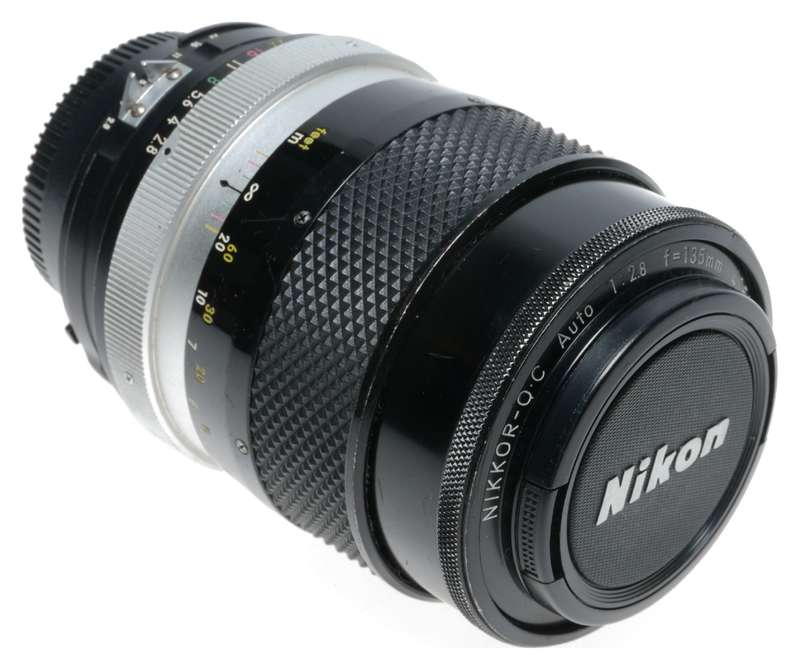 Nikon Nikkor-Q.C Auto 1:2.8 f=135mm Telephoto Lens 415483