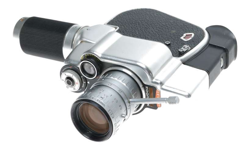 Carena Gevaert Zoomex Camera Angenieux 7.5-35mm 1:1.8 Type K2 Lens