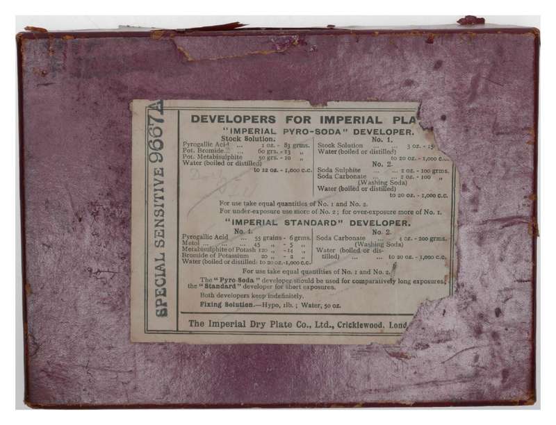 Imperial Glass Dry Plates Portrait Negatives Large Format Vintage Photography