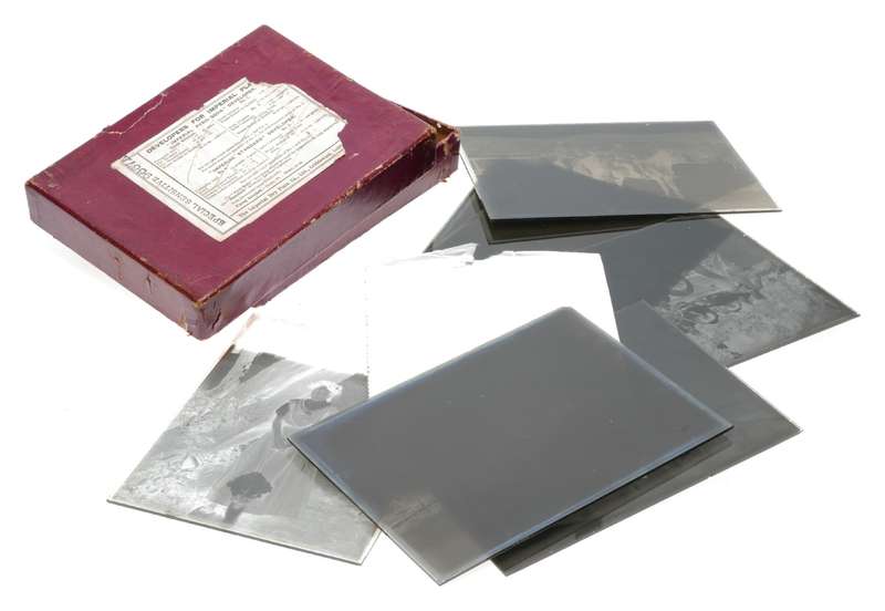 Imperial Glass Dry Plates Portrait Negatives Large Format Vintage Photography