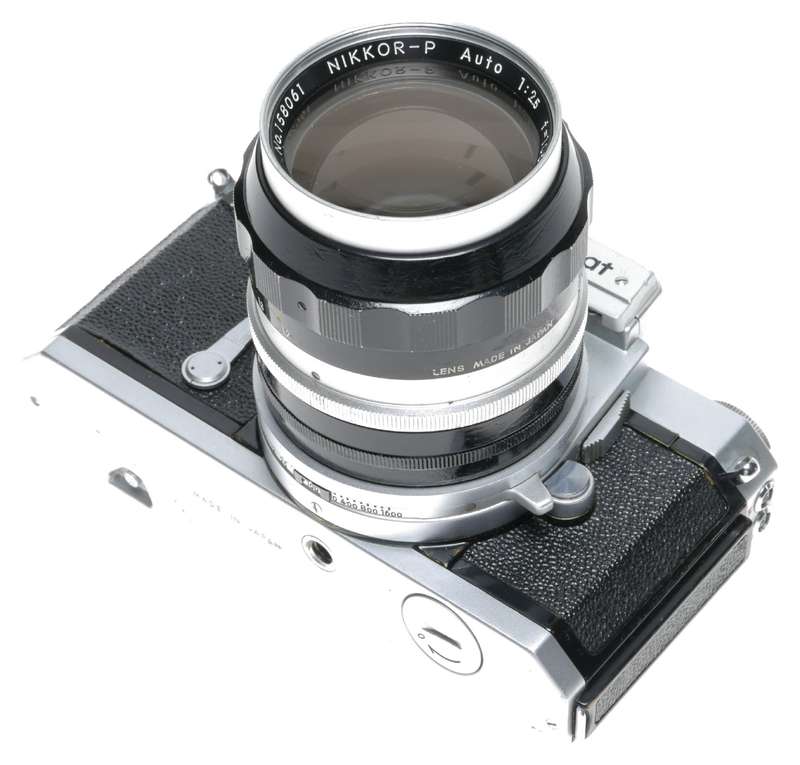 Nikkormat FTN SLR Film Camera Nikkor-P Auto 2.5/105 Lens